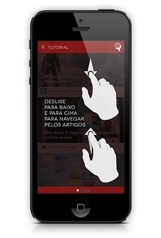 YOUS mobile app layout, by MCBS